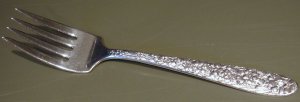 NARCISSUS National Silver Co SP Salad Dessert Fork Flatware