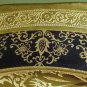 10 3/4" Bohemian Gold Hand Decorated Porcelain Plate Figural Cherubs