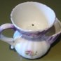 Unique Vintage German Porcelain Shaving Mug Double Bowl