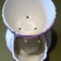 Unique Vintage German Porcelain Shaving Mug Double Bowl