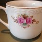 Charming Large Vintage Porcelain Shaving Mug FATHER Floral