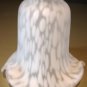 Vintage Glass Light Shade, Lily Shape
