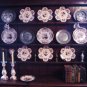 Early 20C 10" English Imari Plate, Cobalt & Iron Red #1