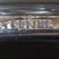 Sterling Silver Repousse & Glass Coaster as is S. KIRK