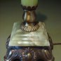 FABULOUS Vintage Onyx Table Lamp w/ Fancy Base