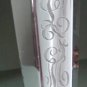 LARGE 17" Vintage Barbour Silver Co. Silver Plated Trumpet Vase Lovely Monogram