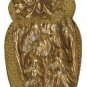 New Figural Solid Cast Brass Owl Clip Desk Accessory Great Gift