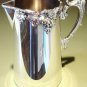 ca 1912 Vintage Ellis Barker Silver Plated Pitcher Grapes