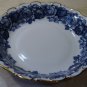 Schumann Bavaria HEIRLOOM Coupe Soup Bowl Blue & White Transferware