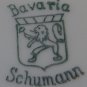 Schumann Bavaria HEIRLOOM Salad Plate Blue & White Transferware