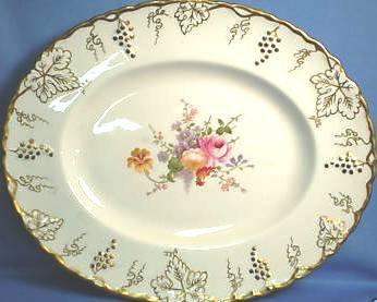 Royal Crown Derby Vine Posie Porcelain Serving Platter