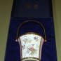 Large Halcyon Days Potpourri & Lid Victorian Flowers