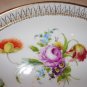 14 inch Antique Dresden Flowers Platter by Richard Klemm