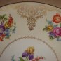 13 inch Schumann Bavaria Charger Platter Dresden Flower