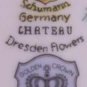Chateau Dresden Flowers Schumann Pierced Round Bowl