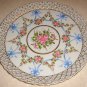 Hand Painted Schierholz Germany Pierced Cake Plate