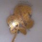 Impressive Vintage 12" Dresden Flowers Candlestick