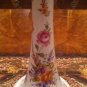 Impressive Vintage 12" Dresden Flowers Candlestick