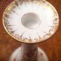 Impressive Vintage 12" Dresden Flowers Candlestick