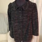 Heavy Gray Swing Coat, H & M, Size 6