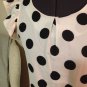 Silky Polka Dot Blouse, Ai-pai, Size S