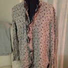 Thick Floral Oversized Top, Sundance, Size L