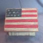 Wonderful Hand Made Flag Birdhouse Patriotic Bird House