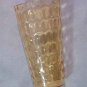 Amber Depression Honeycomb Optic Bubble Juice Tumblers
