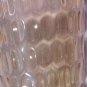Amber Depression Honeycomb Optic Bubble Juice Tumblers