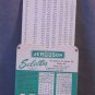 1962 Jerguson Selector Pocket Slide Rule Valves
