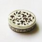 Oval Sheped Leaf Enamed Box