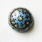 Blue Enameled Sterling Silver Ring Box