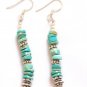 TQ061       Turquoise Earrings