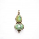 Turquoise Pendant in Sterling silver