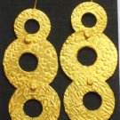 Gold Plated Earrings in Sterling Silver