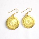 Gold Plated Earrings in Sterling Silver