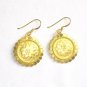 Gold Plated Earrings in Sterling Silver