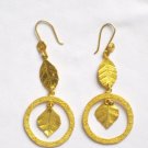 Gold Plated Earrings in Sterling Silver