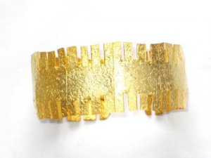 Gold Plated Bracelet in Sterling Silver