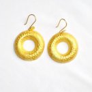 Gold Plated Earrings in Sterling Silver
