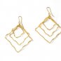 Gold Plated Earrings in Sterling Silver