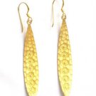 Gold Plated Earrings in Sterling Silver