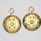 Gold Plated Earrings in Sterling Silver