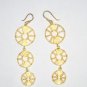 Gold Plated Earrings in Sterling Silver