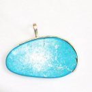 Turquoise Pendant in Sterling silver