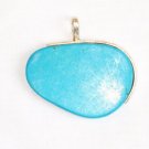 Turquoise Pendant in Sterling silver