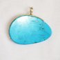 Turquoise Pendant in Sterling silver