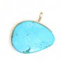 Turquoise Pendant in Sterling silver