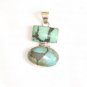 Turquoise Pendant in Sterling silver