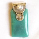 Turquoise Pendant in Sterling silver